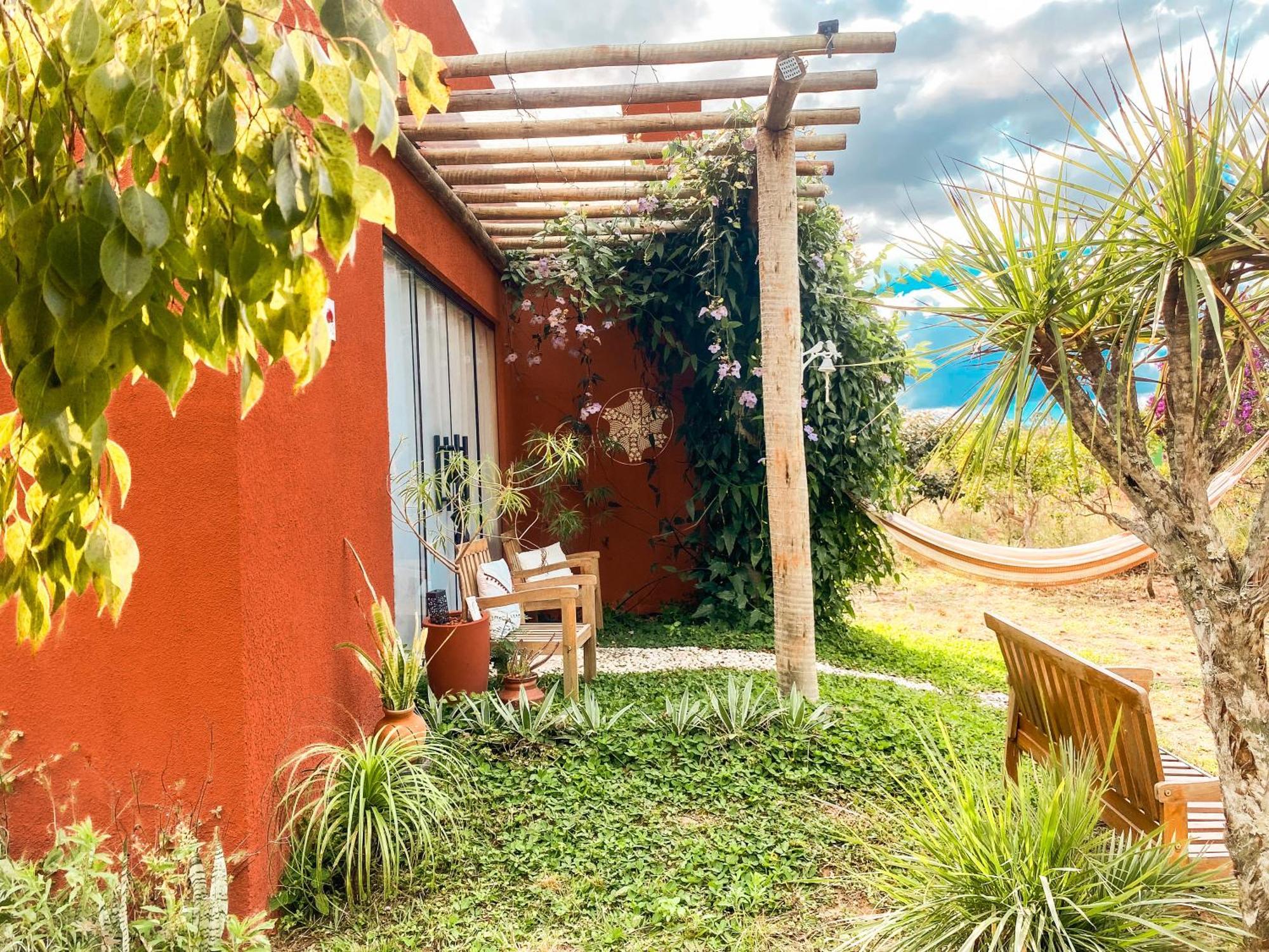 Banheira E Rio Particular Em Apartamento Alto Paraíso de Goiás